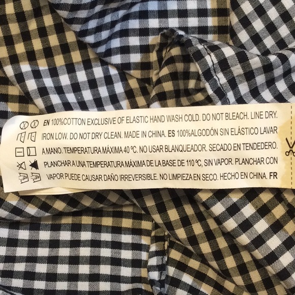 Forever 21 black and White Checkered Print Off the shoulder Dress - Picture 4 of 12